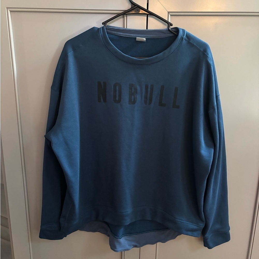 NOBULL Blue Sweatshirt large